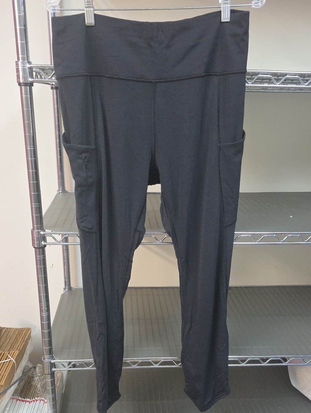 Athleta Black High-Rise Pocket Leggings